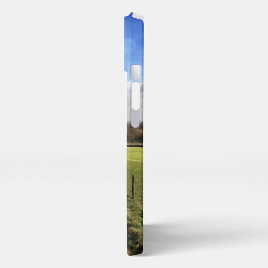 Farms | English Countryside Dirt Road iPhoneケース (左側面)