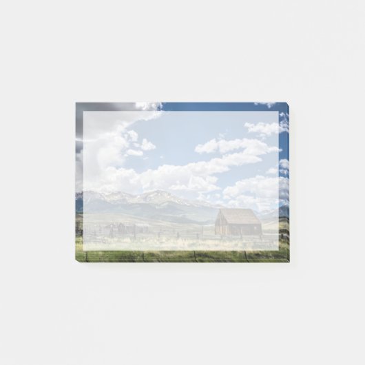 Farms | Farm Below the Colorado Mountains ポストイット (正面)