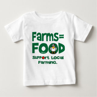 Farms=Food ベビーTシャツ