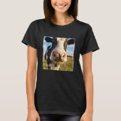 Farms | Holstein Cow Chewing Tシャツ (正面)