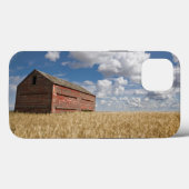 Farms | Old Red Barn in Wheat Field Case-Mate iPhoneケース (裏面 (横))