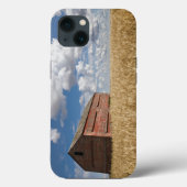 Farms | Old Red Barn in Wheat Field Case-Mate iPhoneケース (裏面)
