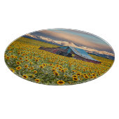 Farms | Sunflower Field カッティングボード (角)