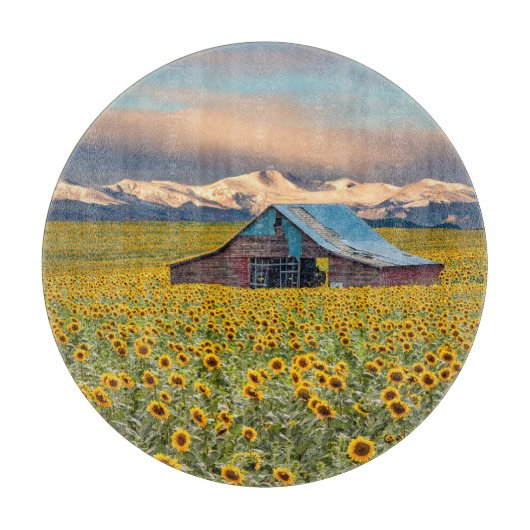 Farms | Sunflower Field カッティングボード (正面)
