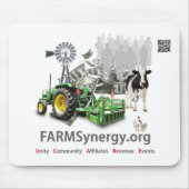 FARMSynergy – マウスパッド (正面)