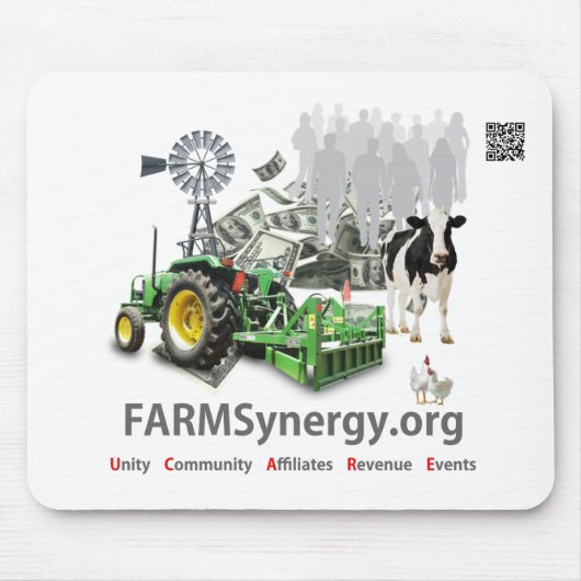 FARMSynergy – マウスパッド (正面)