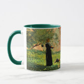 Farmyard Sceneはウィンスロー・ホーマーの有名なアートワーク。 マグカップ (左)