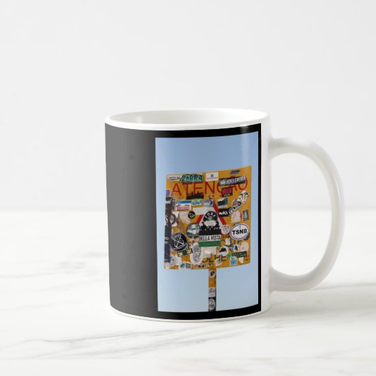 Faro垂直ステッカー コーヒーマグカップ (右)