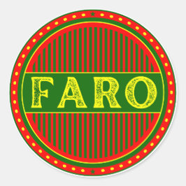 Faro City Pride Emblem – Portuguese Identity ラウンドシール