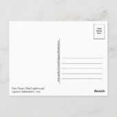 Faro Rosso Red Lighthouse Italy Postcard ポストカード (裏面)