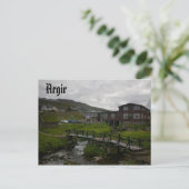 Faroese Village of Argir：はがき ポストカード (スタンド正面)