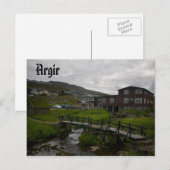 Faroese Village of Argir：はがき ポストカード (正面/裏面)