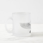 Faroharのカスタムなタンブラー フロストグラスマグカップ (左)