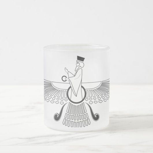 Faroharのカスタムなタンブラー フロストグラスマグカップ (中央)