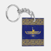 Farohar - faravahar - Fravashi キーホルダー (正面左)