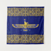 Farohar - faravahar - Fravashi タペストリー (正面)