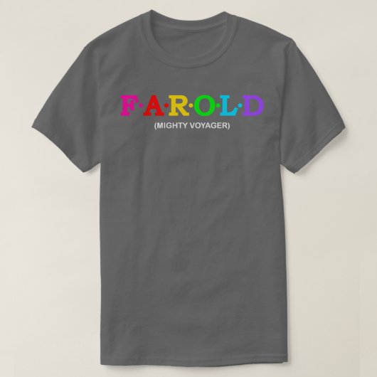Farold Mighty Voyager 1 Tシャツ (デザイン正面)