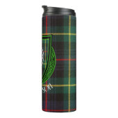 Farquharson Scottish Clan Tartan & Crest タンブラー (回転右)