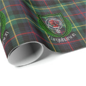 Farquharson Scottish Clan Tartan & Crest ラッピングペーパー (ロールコーナー)