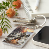 Farquharson - Silence of the Snow, fine art キーホルダー (正面右)