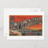 Farragut, Idaho – 大文字場面 ポストカード (正面/裏面)