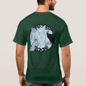 Farrah -青暗闇 tシャツ (裏面)