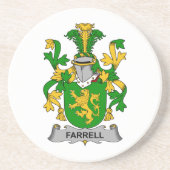 Farrellの家紋 コースター (正面)