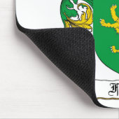 FARRELLの家紋- FARRELLの紋章付き外衣 マウスパッド (コーナー)