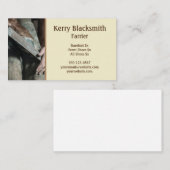 Farrier – ホースシューイングと裸足のトリム 名刺 (正面/裏面)