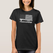Farrier  For Men Cool Farrier Tools American Flag Tシャツ (正面)