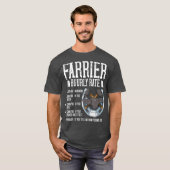 Farrier Horseshoe Gift Hoof Tools (2) Tシャツ (正面フル)