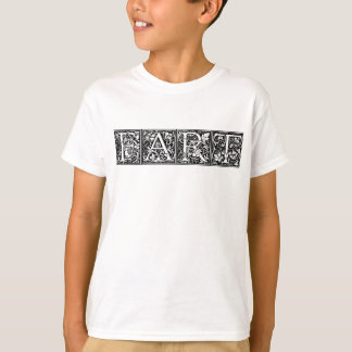 FARTファンシーレタリングおもしろいユーモア自然のままのジョーク Tシャツ