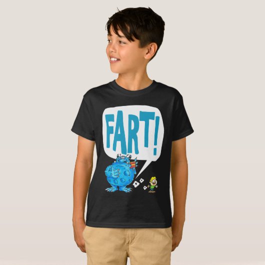 FART （黒） Tシャツ (正面フル)