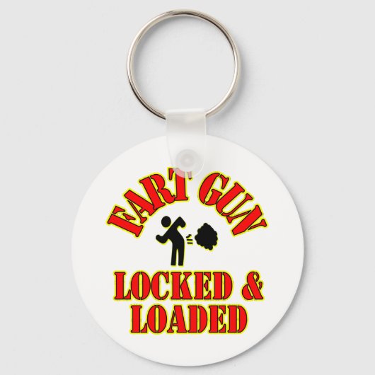 Fart Gun Locked & Loaded キーホルダー (正面)