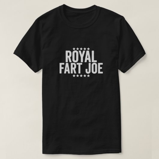 Fart Joe -王室のアンチおもしろいJoeバイデン氏 Tシャツ (デザイン正面)