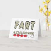 Fart Loading カード (黄色い花)