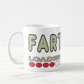 Fart Loading コーヒーマグカップ (左)