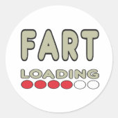 Fart Loading ラウンドシール (正面)