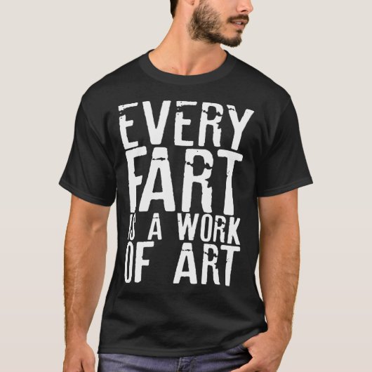 Fart  Men Boys Cool Hilarious Sarcastic Humorous   Tシャツ (正面)