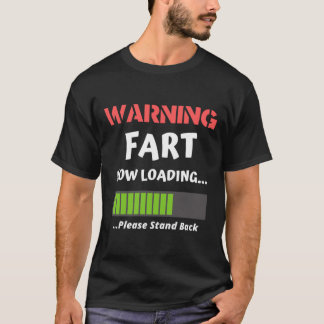 Fart Now Loading無礼なファートユーモアクラシック Tシャツ