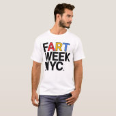 Fart Week NYC™ Tシャツ (正面フル)