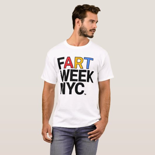 Fart Week NYC™ Tシャツ (正面フル)