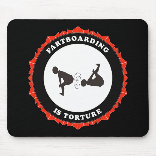 Fartboarding マウスパッド (正面)