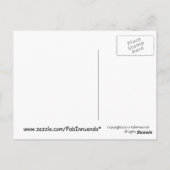 FARTING BEAST - innuendo笑わされるユーモア ポストカード (裏面)