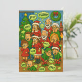 Farting Family Christmas Chaos シーズンカード (スタンド正面)