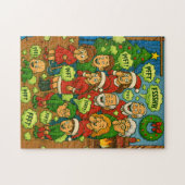 Farting Family Christmas Party ジグソーパズル (横)