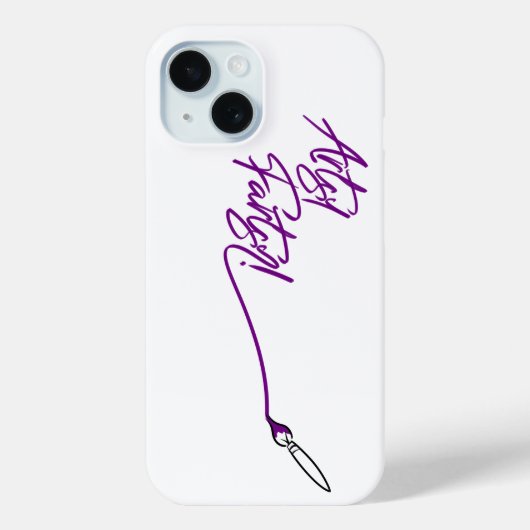 FARTSY アート PAINTBRUSH by Jeff Willis Art Case-Mate iPhoneケース (裏面)