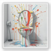 "fARTwork" シール (正面)