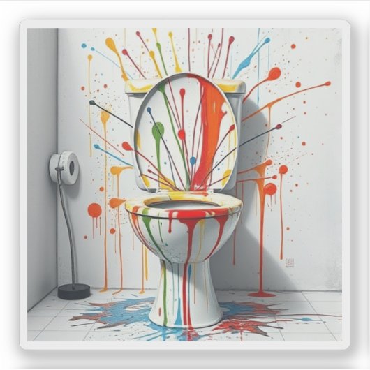 "fARTwork" シール (正面)