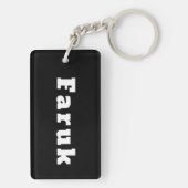 Faruk キーホルダー (裏面)